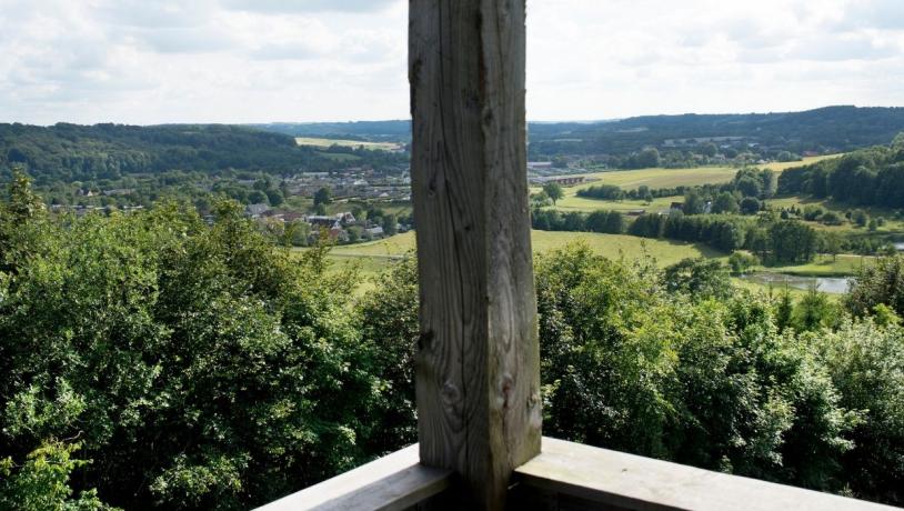 Die Aussicht vom Aussichtsturm Østengård