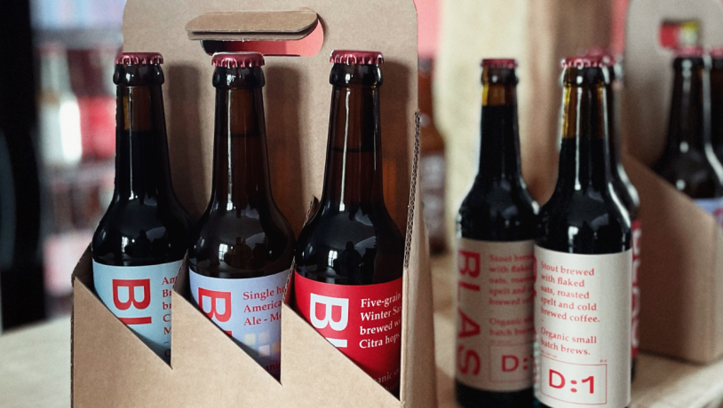 Bier von der BLAS-Bierbrauerei