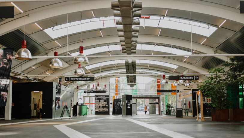 Eingang Spinderihallerne