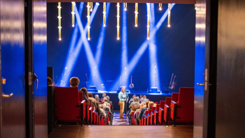 Ein Blick auf die Bühne im Vejle Musikteater