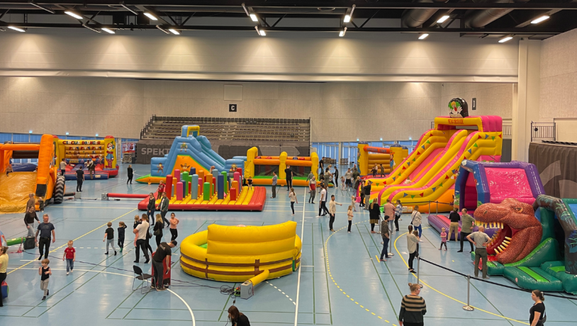 Spielparadies im DGI-Huset in Vejle während der Winterferien