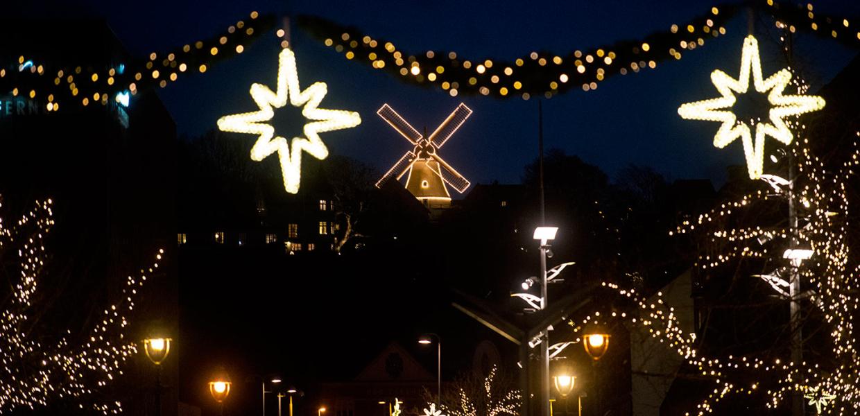 Julebelysning i Vejle