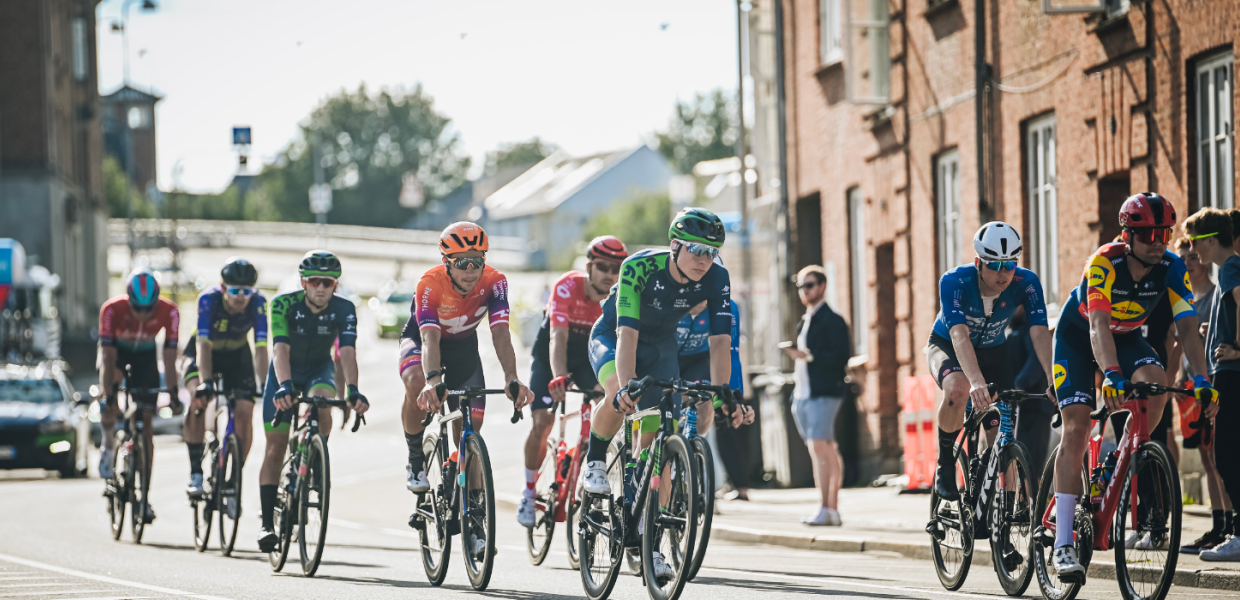 Das Radrennen PostNord Danmark Rundt in Vejle 2023