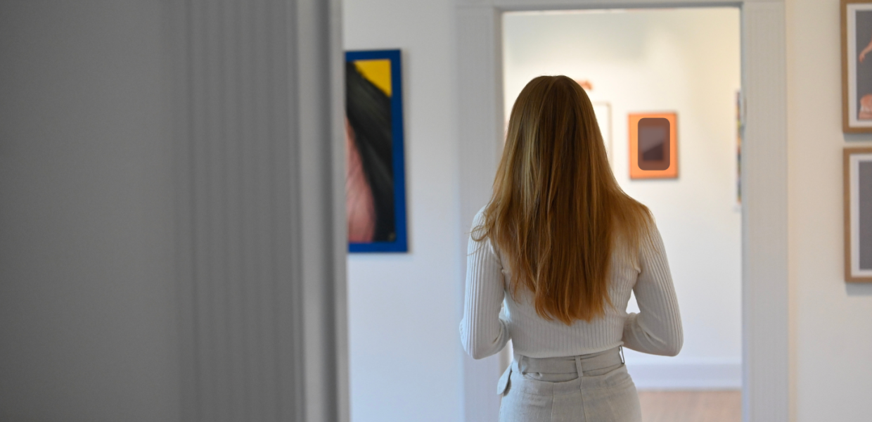 Mädchen im Vejle Kunstmuseum