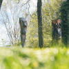 Kunst in der Natur in der Skulpturenstadt Give