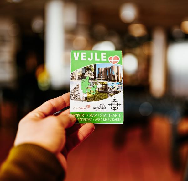 VisitVejles Stadtplan von Vejle und Umgebung