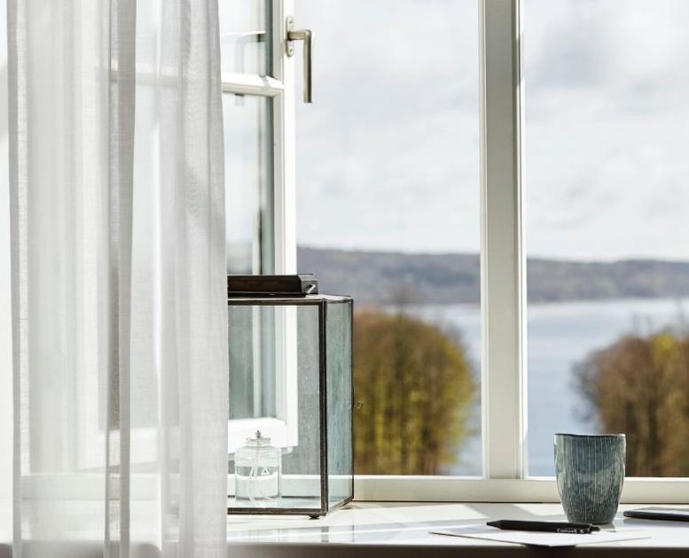 Udsigt over Vejle Fjord fra Comwell