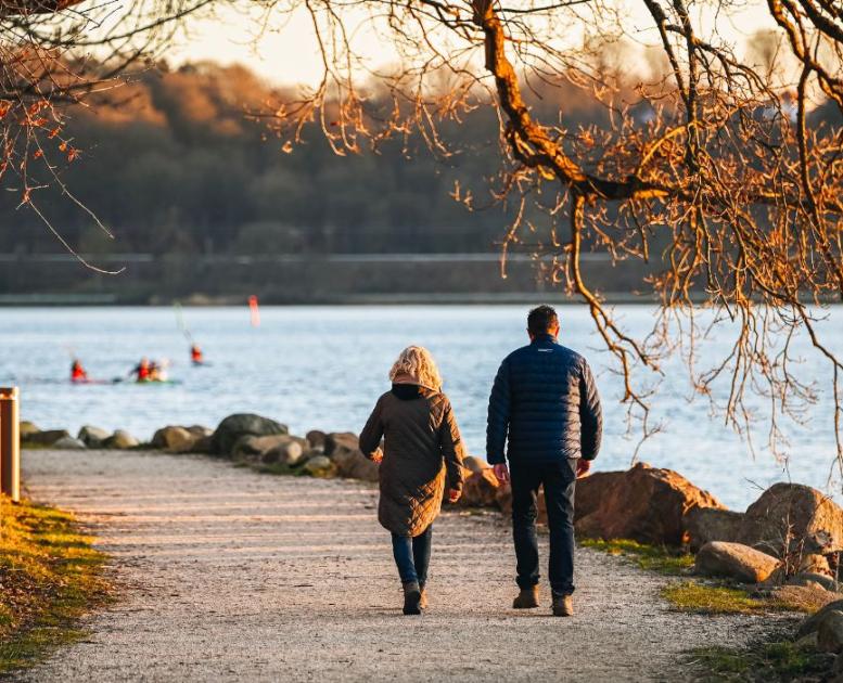 Gåtur i skyttehushaven 