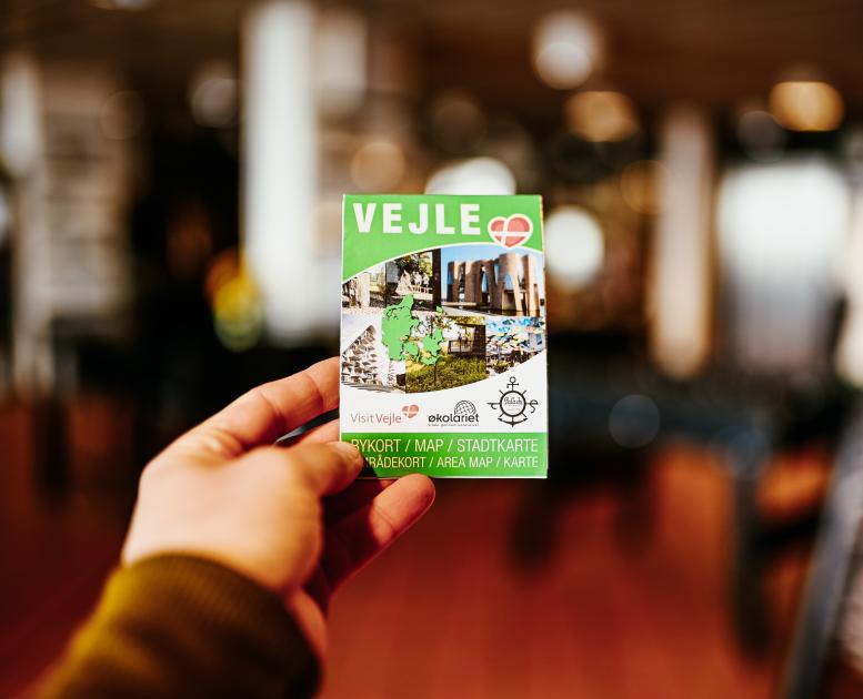 VisitVejles Stadtplan von Vejle und Umgebung
