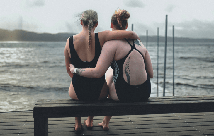Vinterbadning Tirsbæk strand